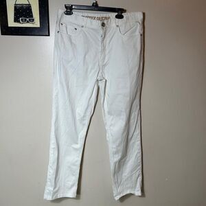 Designers Originals Men's Straight White Jeans